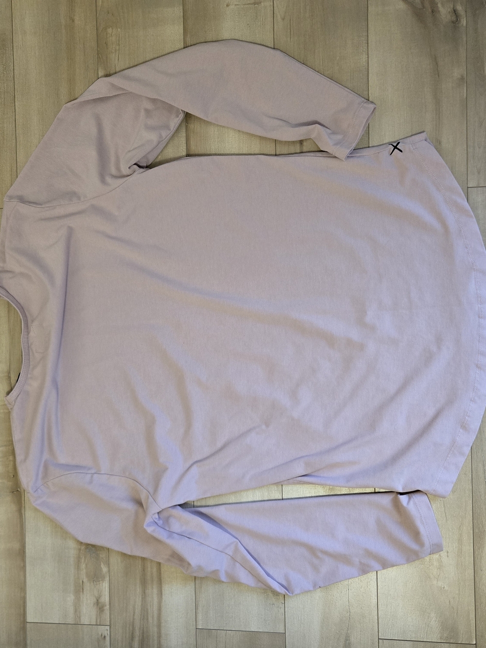Cuts Clothing Men’s Medium AO Long Sleeve Curve-Hem | Lavender PYCA Pro - Picture 8 of 8
